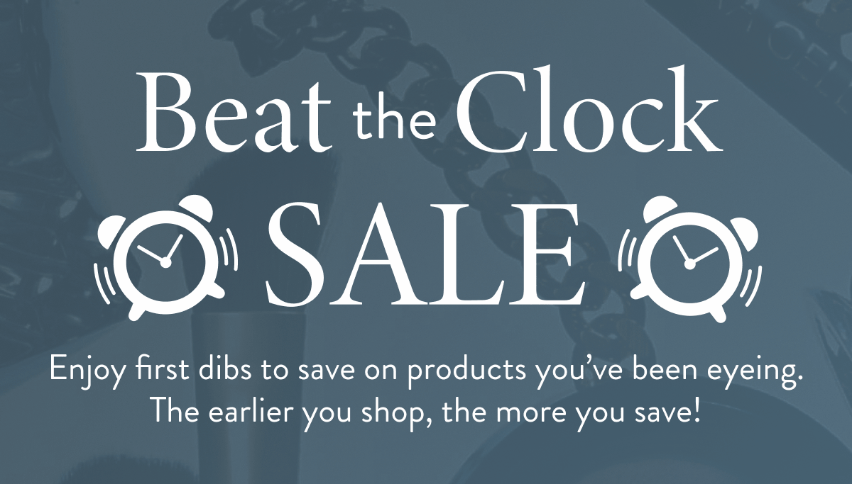 Beat the Clock SALE