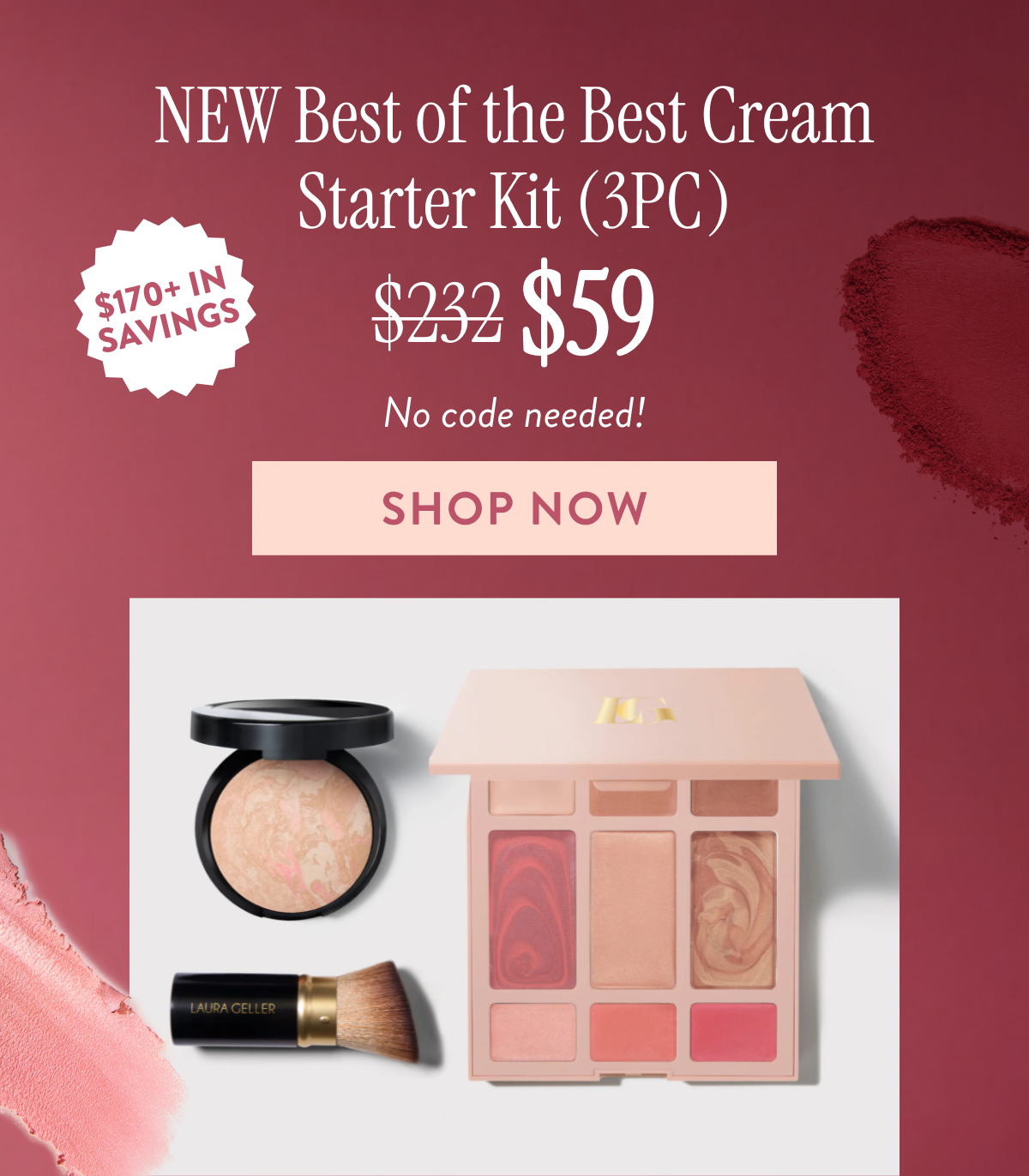 New Cream Baked Starter Kit 4PC | Shop Now