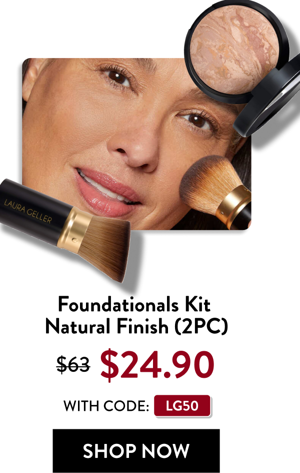 Foundationals Kit Natural Finish (2PC) | Shop Now