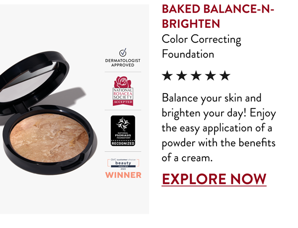 Baked Balance-n-Brighten Color Correcting Foundation