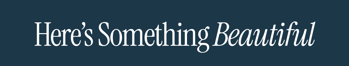 Here's Something Beautiful