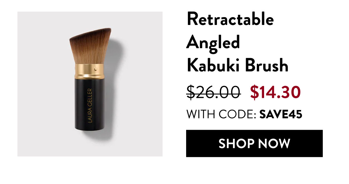 Retractable Angled Kabuki Brush | Shop Now