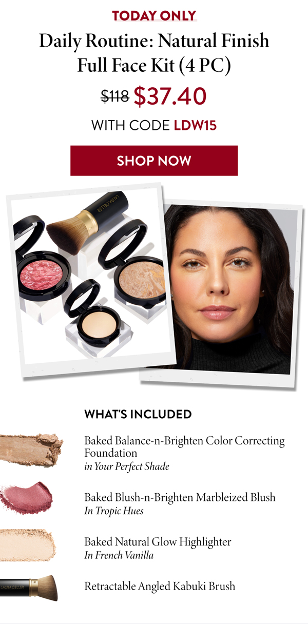 Daily Routine: Natural Finish Full Face Kit (4 PC) | Shop Now