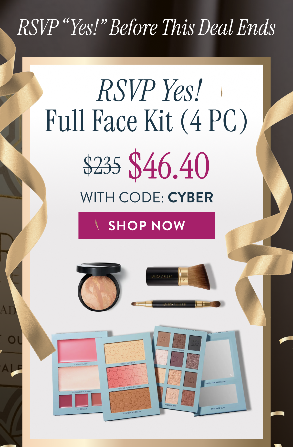 RSVP Yes! Full Face Kit (4 PC) | Shop Now