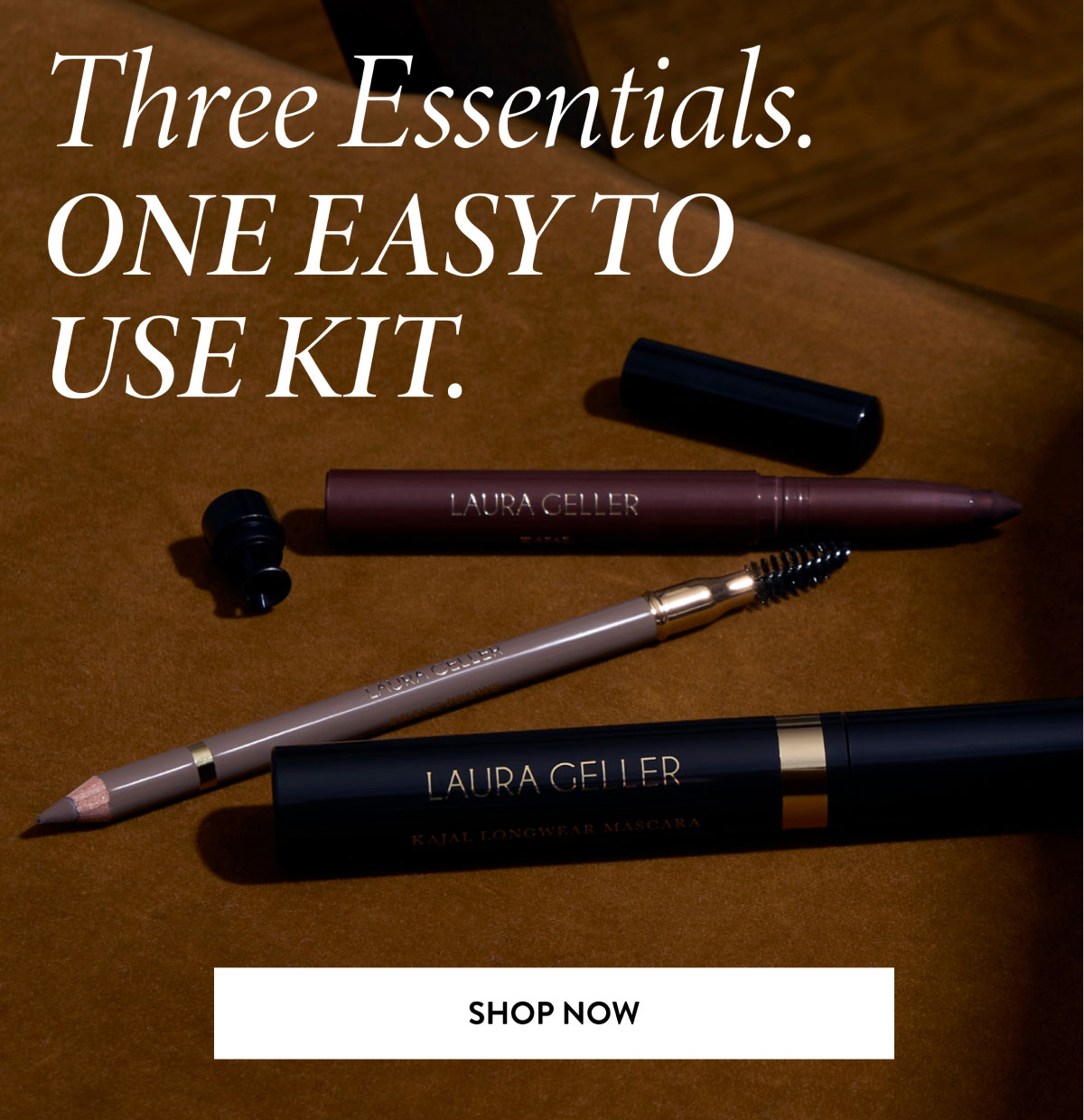 Three Essentials. ONE EASY TO USE KIT. | Shop Now