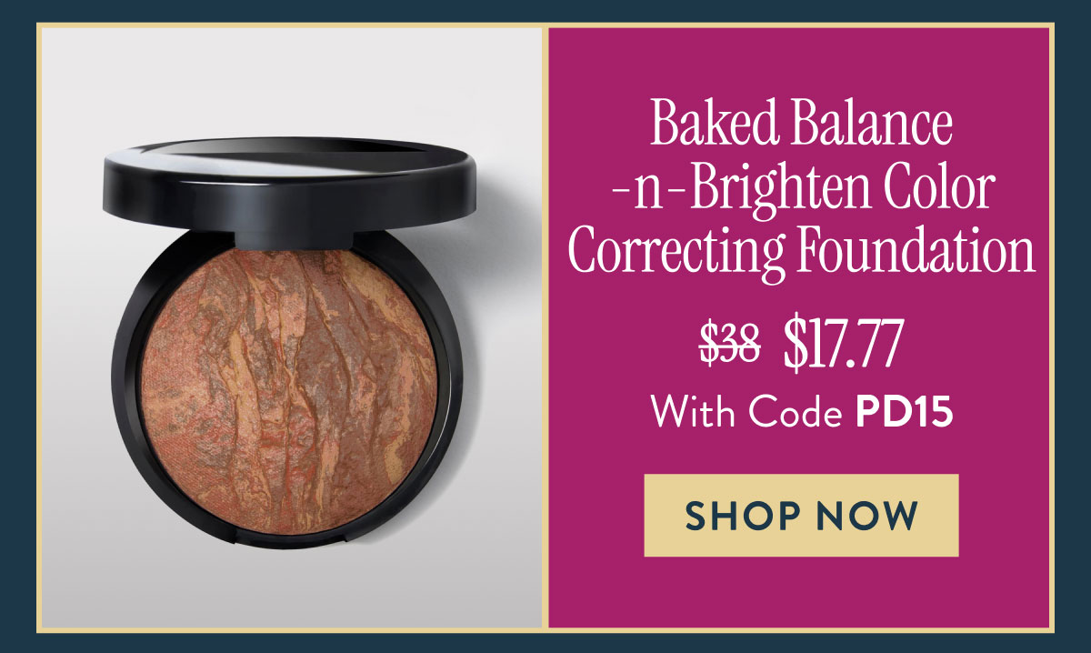 Baked Balance-n-Brighten Color Correcting Foundation | Shop Now