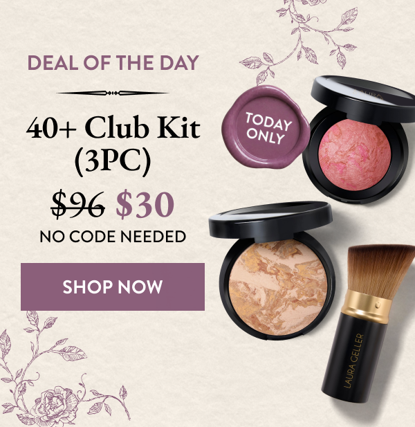 Deal of the Day | 40+ Club Kit (3 PC) | Shop Now