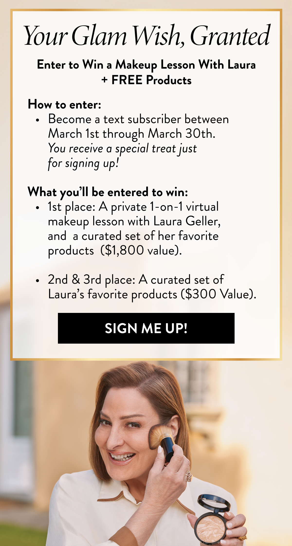 Your Glam Wish, Granted | Sign Me Up!