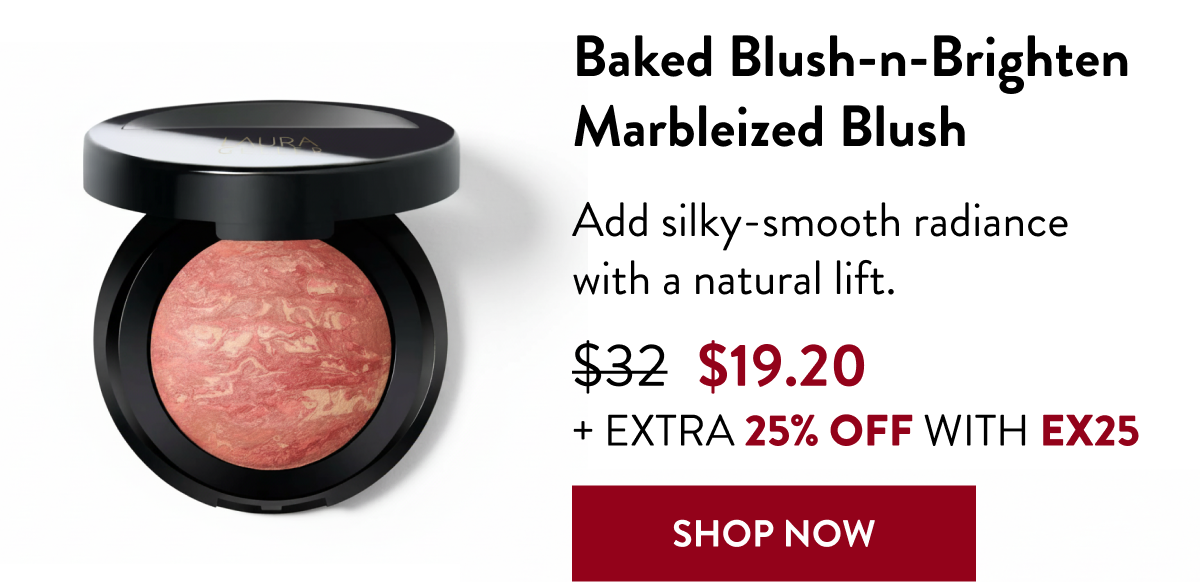 Baked Blush-n-Brighten Marbleized Blush | SHOP NOW