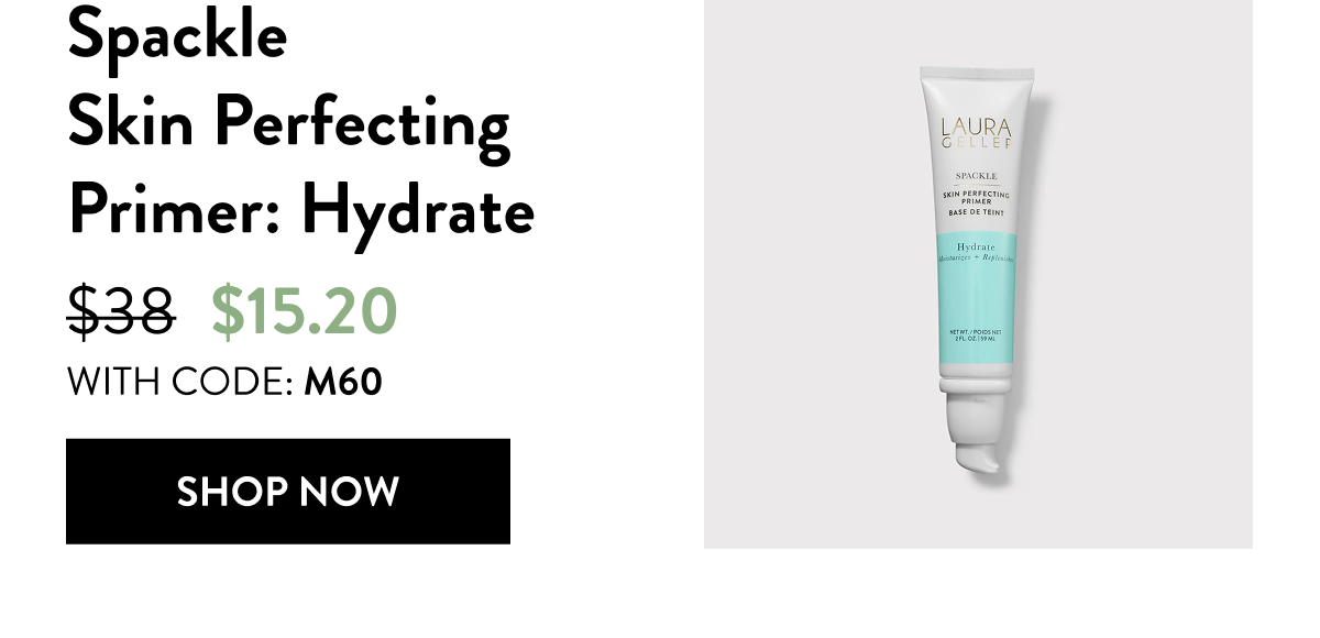 Spackle Skin Perfecting Primer: Hydrate | Shop Now
