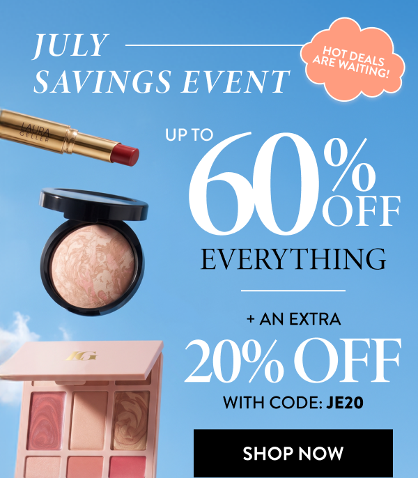 Up To 60% Off Everything + An Extra 20% Off With Code: JE20 | Shop Now