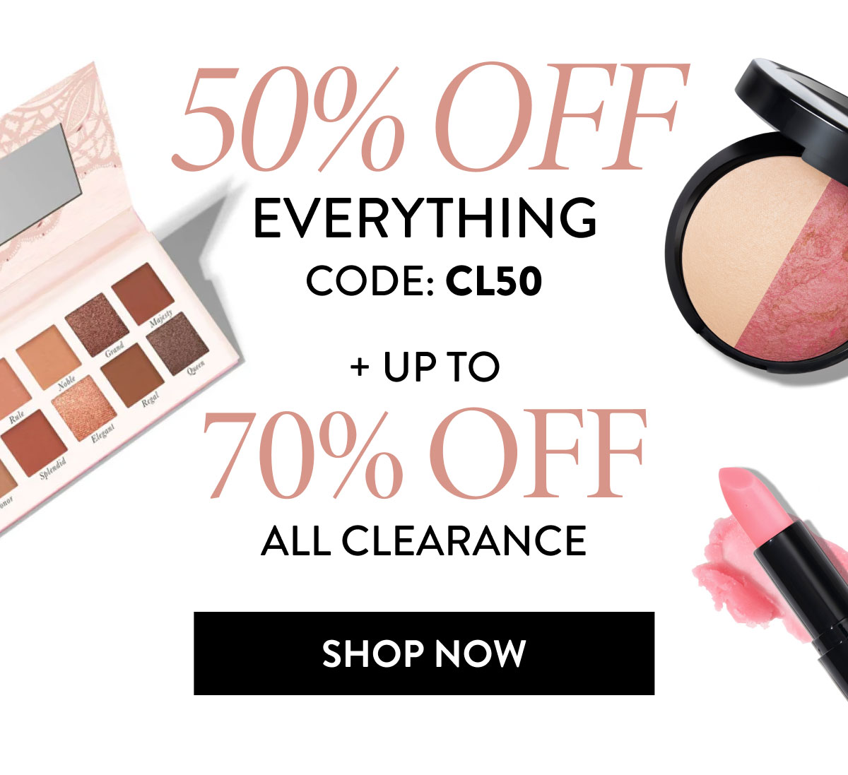50% Off Everything Code CL50 + Up to 70% Off All Clearance | Shop Now
