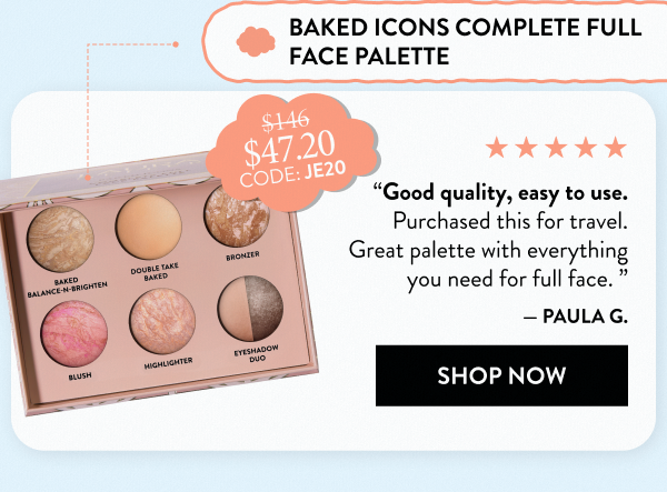 Baked Icons Complete Full Face Palette | Shop Now