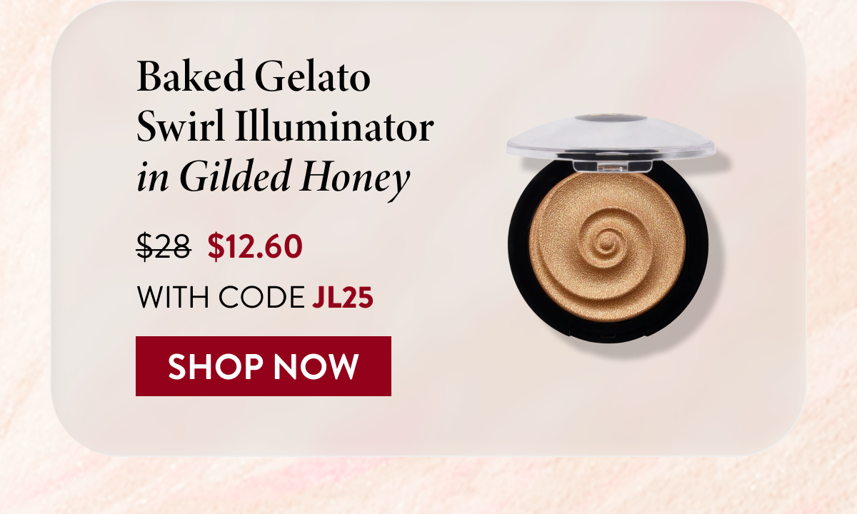 Baked Gelato Swirl Illuminator in Gilded Honey | Shop Now