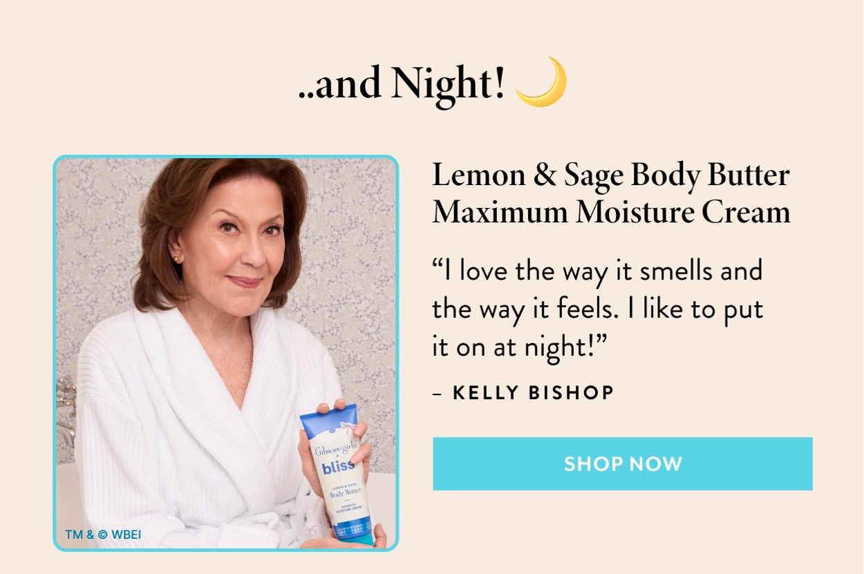 Lemon & Sage Body Butter Maximum Moisture Cream