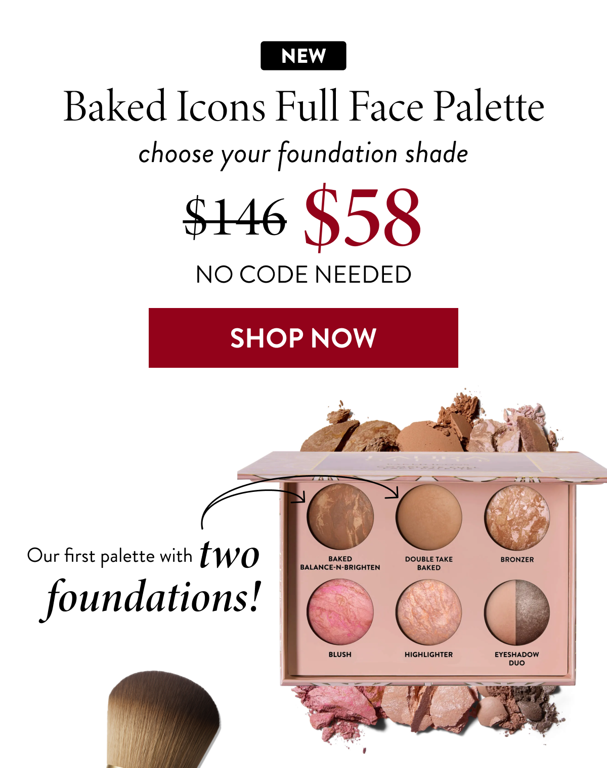 Baked Icons Full Face Palette | Shop Now