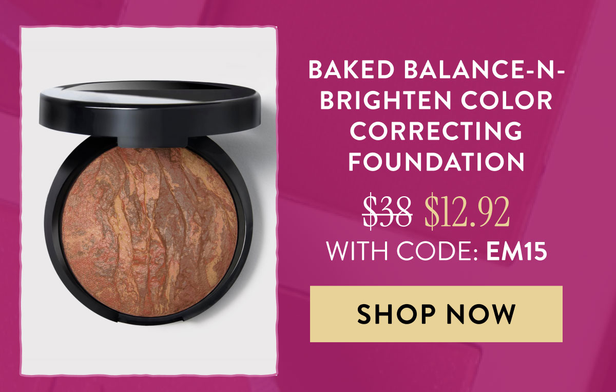 Baked Balance-n-Brighten Color Correcting Foundation | Shop Now