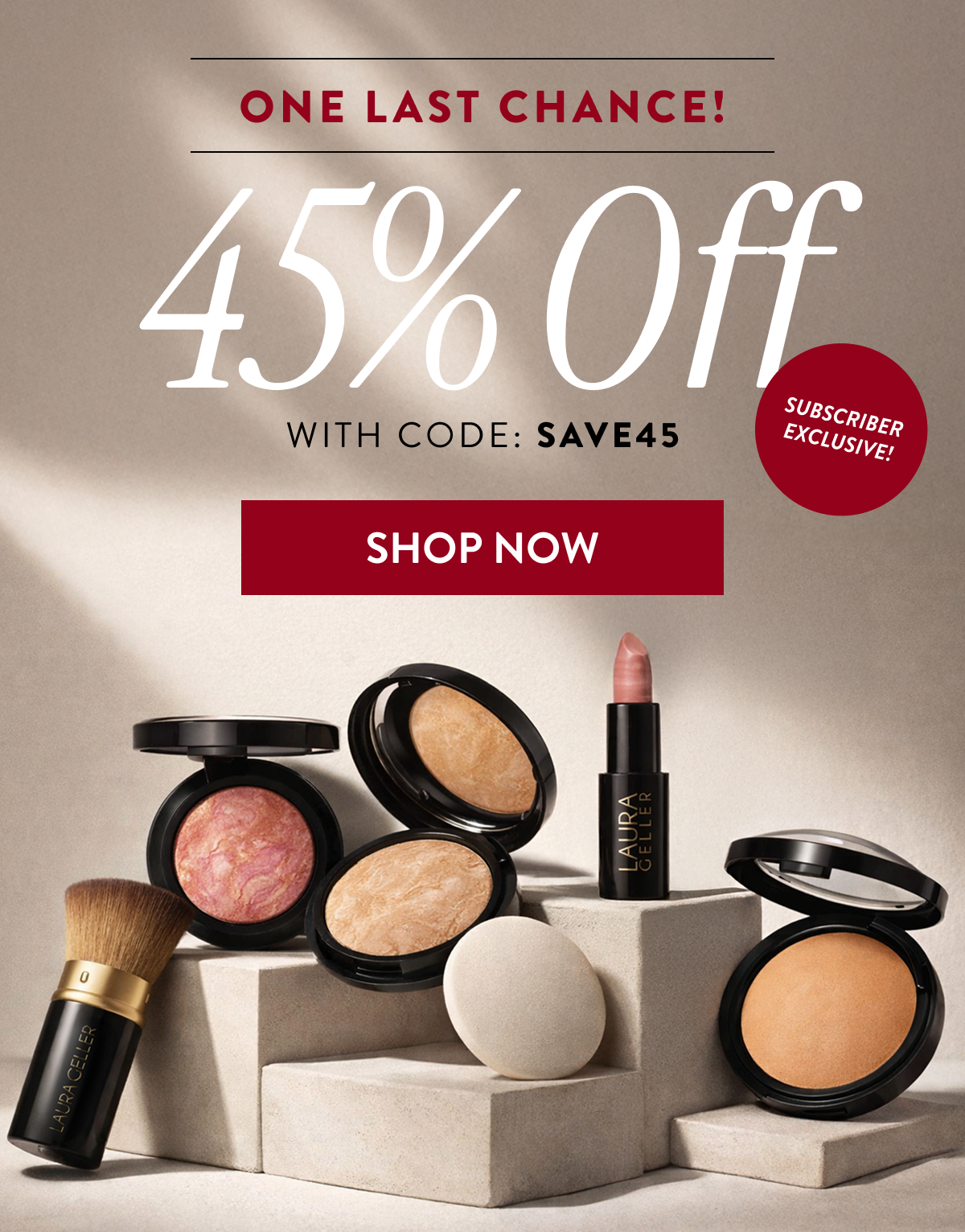 45% Off | With Code: SAVE45 | Shop Now