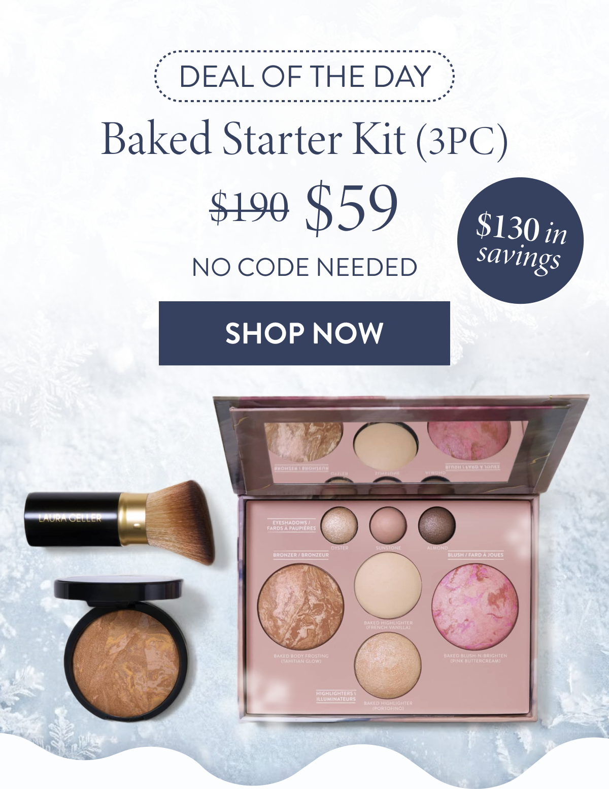 Deal Of The Day! | Baked Starter Kit (3 PC) | Shop Now