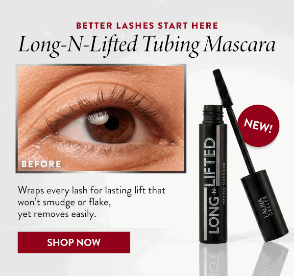 Better Lashes Start Here | Long-N-Lifted Tubing Mascara | Shop Now