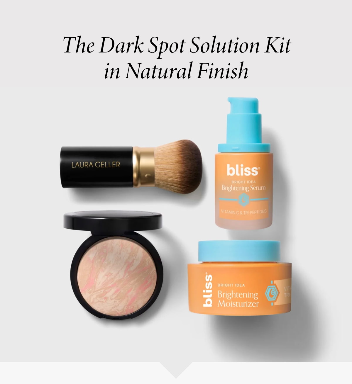 The Dark Spot Solution Kit in Natural Finish