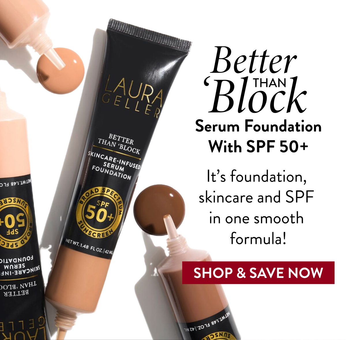 Better Than ‘Block Serum Foundation with SPF 50+ | Shop & Save Now