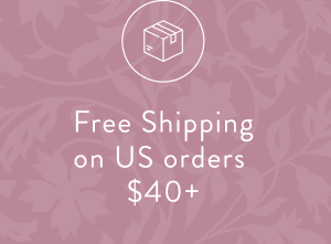 Free Shipping on US orders $40+