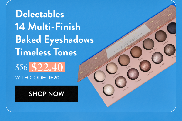 Delectables 14 Multi-Finish Baked Eyeshadows Timeless Tones | Shop Now 