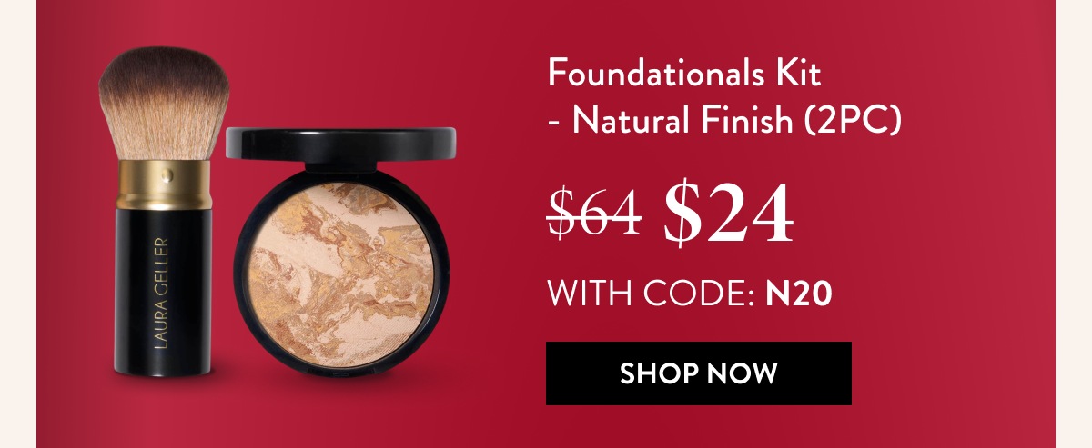 Foundationals Kit - Natural Finish (2PC) | Shop Now