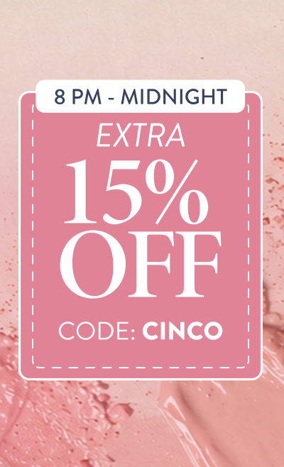 Extra 15% Off | Code: CINCO