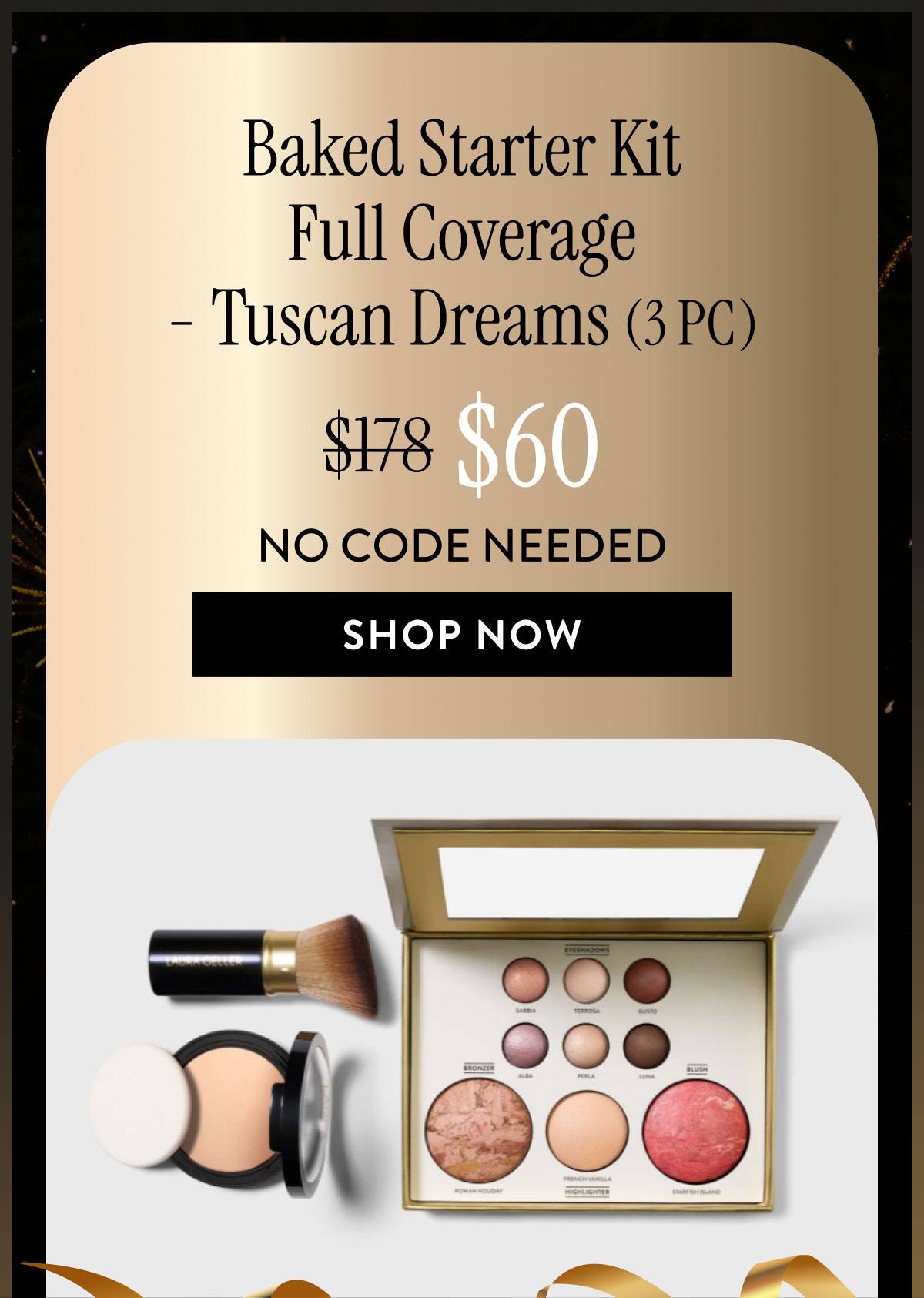 Baked Starter Kit Full Coverage - Tuscan Dreams (3 PC) | Shop Now