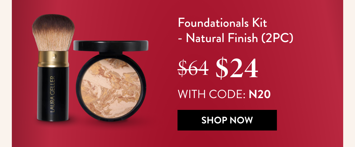 Foundationals Kit - Natural Finish (2PC) | Shop Now