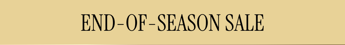 End-Of-Season Sale