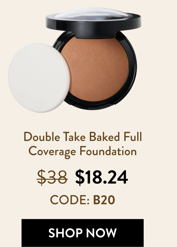 Double Take Baked Full Coverage Foundation | Shop Now