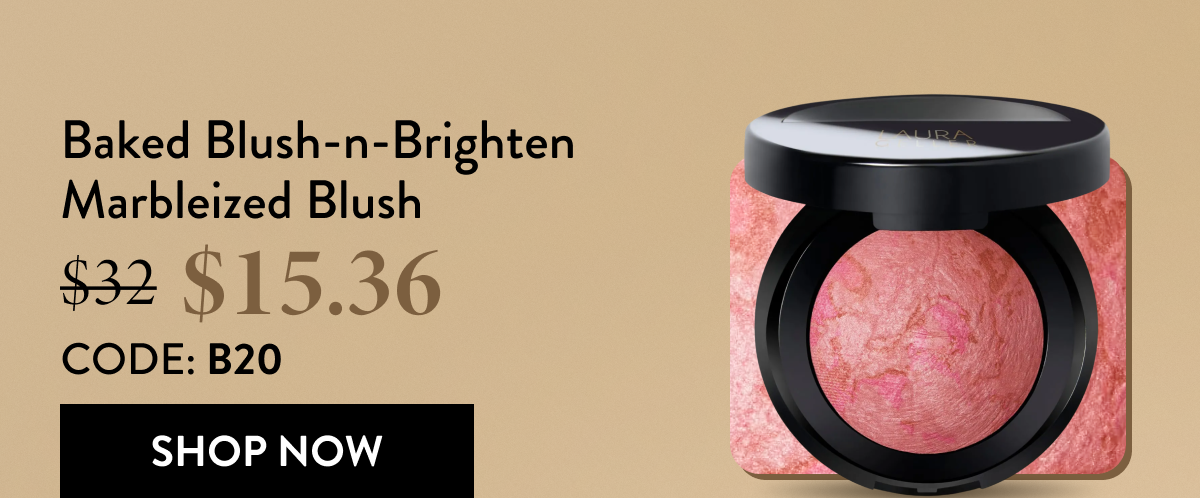 Baked Blush-n-Brighten Marbleized Blush | Shop Now