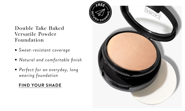 Double Take Baked Versatile Powder Foundation