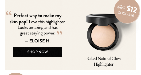 Baked Natural Glow Highlighter | Shop Now