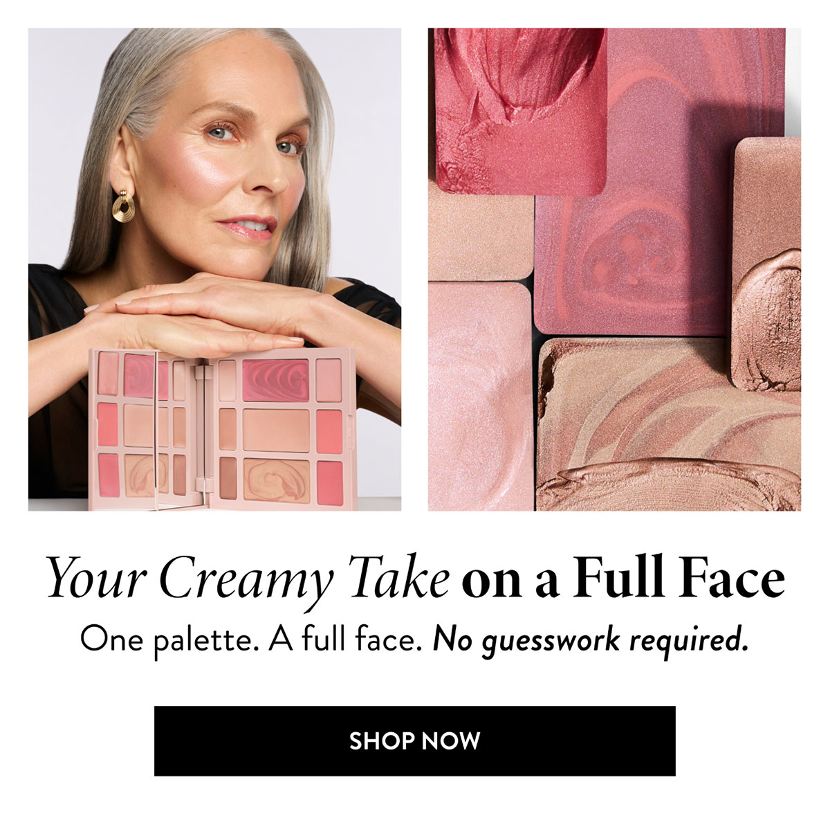 Your Creamy Take on a Full Face | Shop Now