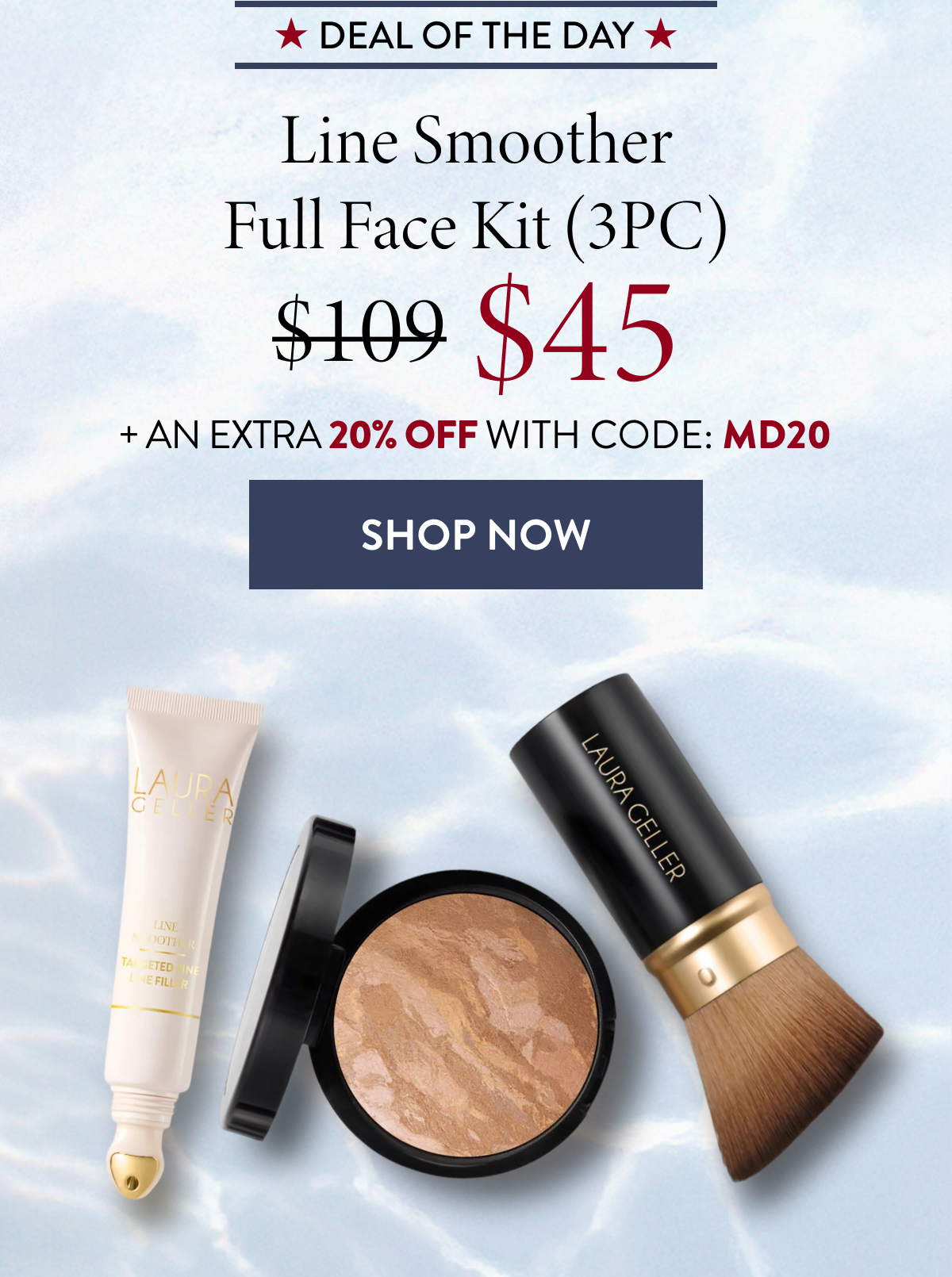 Deal Of The Day | Line Smoother Full Face Kit (3PC) | Shop Now