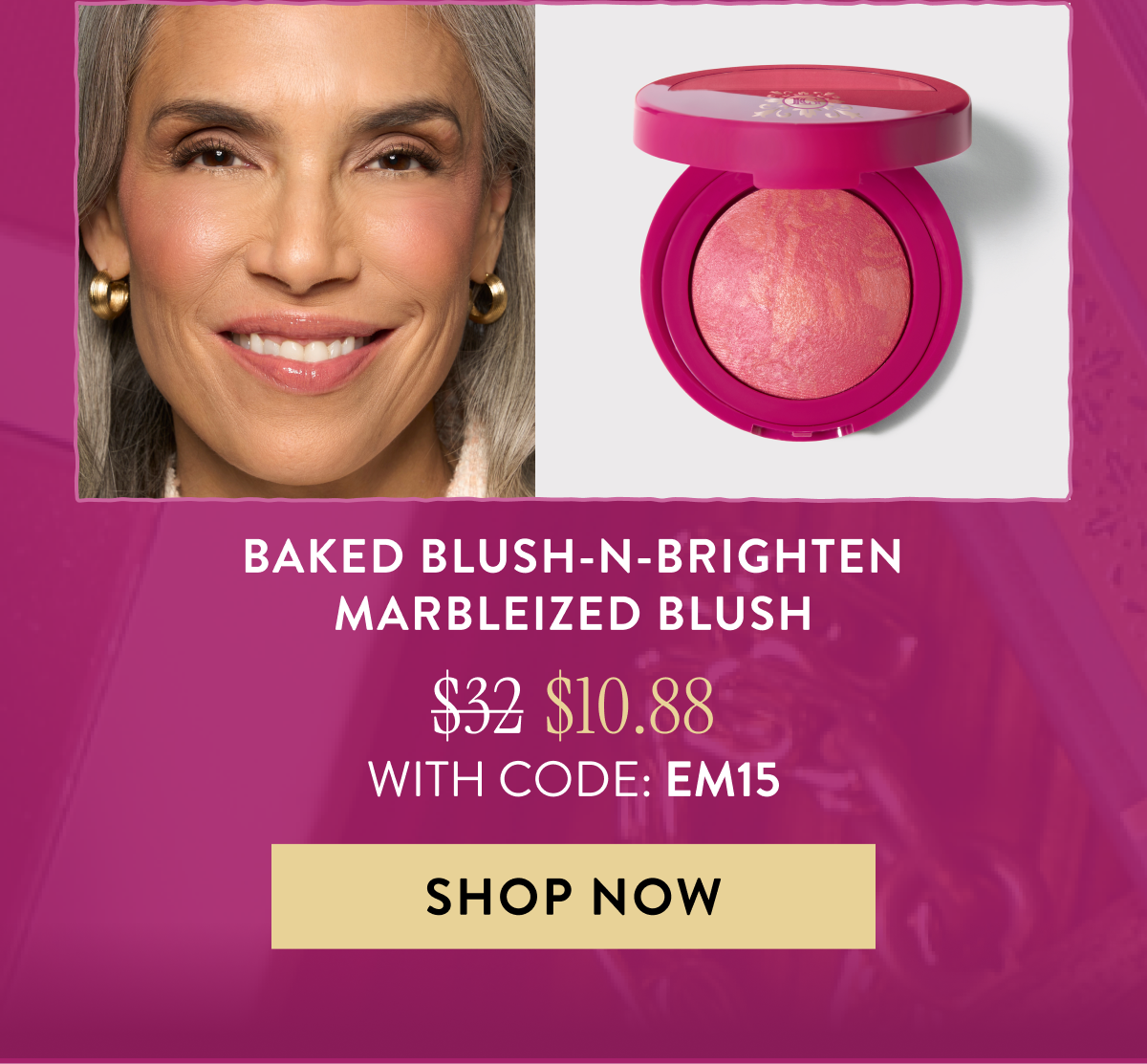 Baked Blush-n-Brighten Marbleized Blush | Shop Now