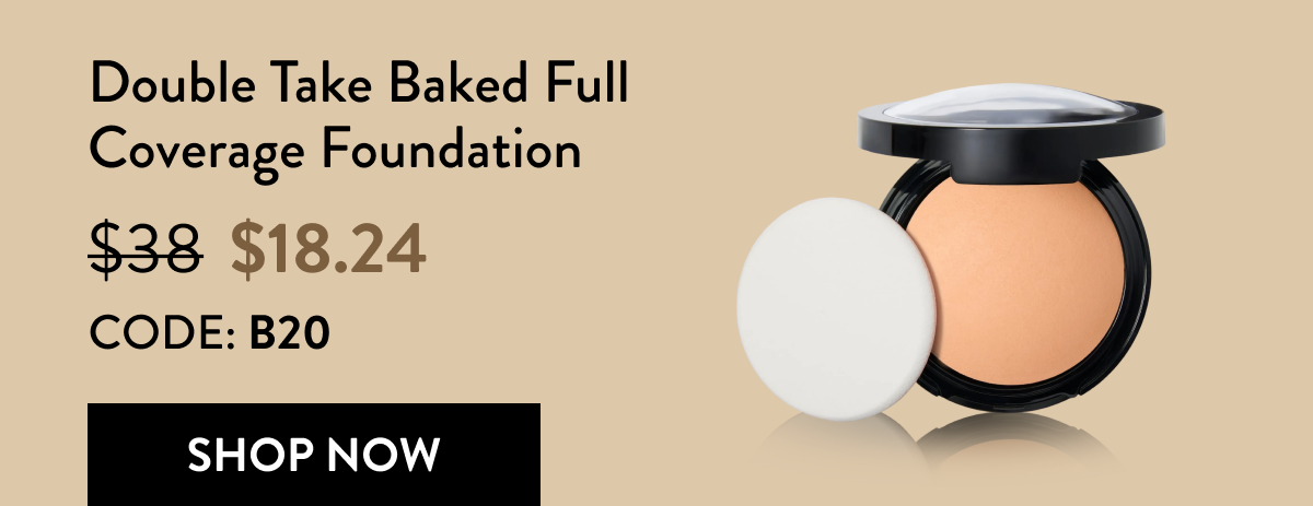 Double Take Baked Full Coverage Foundation | Shop Now