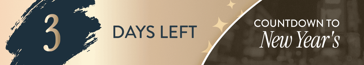 3 Days Left | Countdown to New Year's