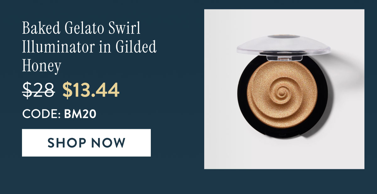 Baked Gelato Swirl Illuminator in Gilded Honey | Shop Now
