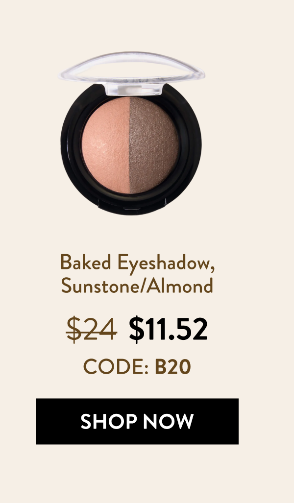 Baked Eyeshadow, Sunstone/Almond | Shop Now