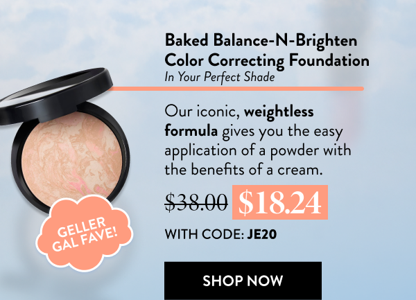 Baked Balance-n-Brighten Color Correcting Foundation | Shop Now