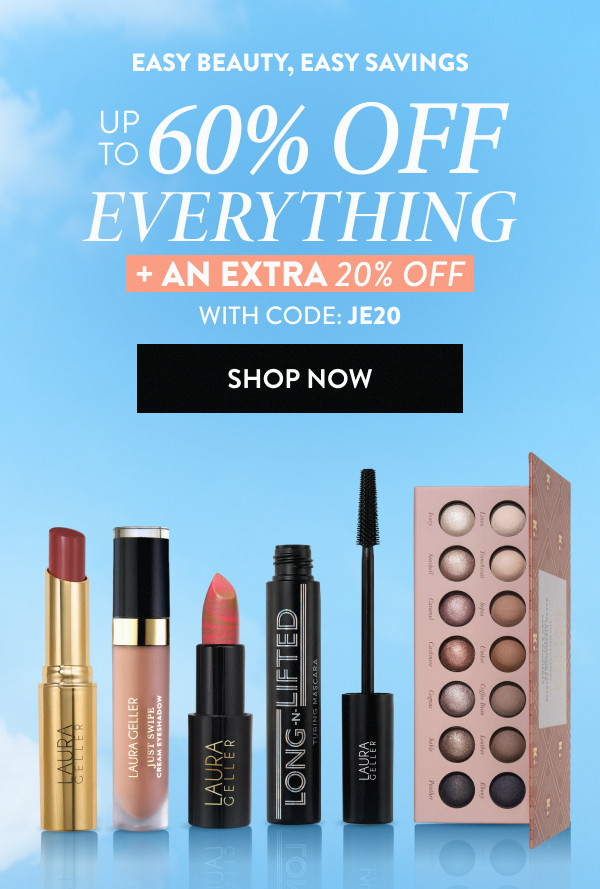 Up To 60% Off Everything + An Extra 20% Off With Code: JE20 | Shop Now