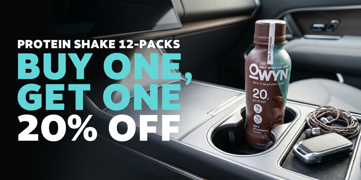 OWYN - Buy One, Get One 20% Off Protein Shake 12-Packs