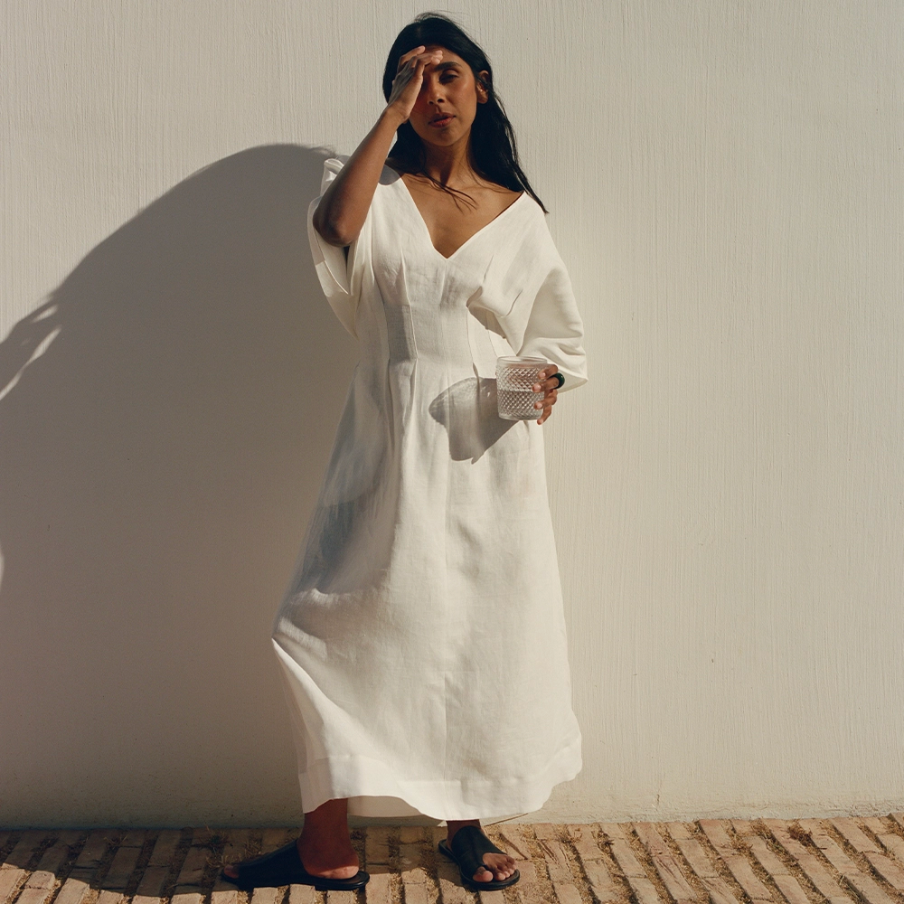 faithfull the brand dominquez midi dress Faithfull the Brand Dominquez Strapless Midi Dress