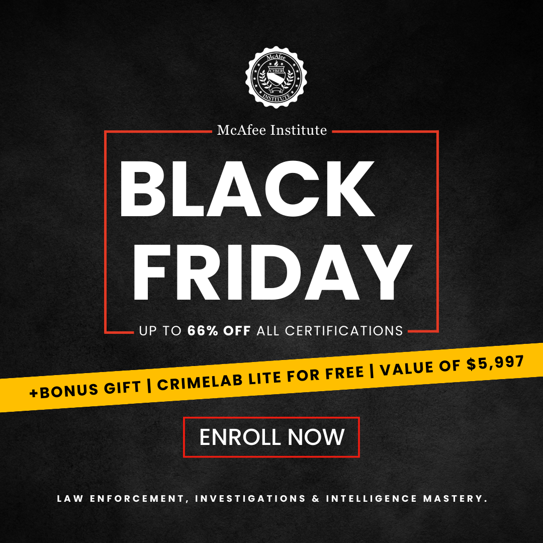 McAfee Institute Certifications