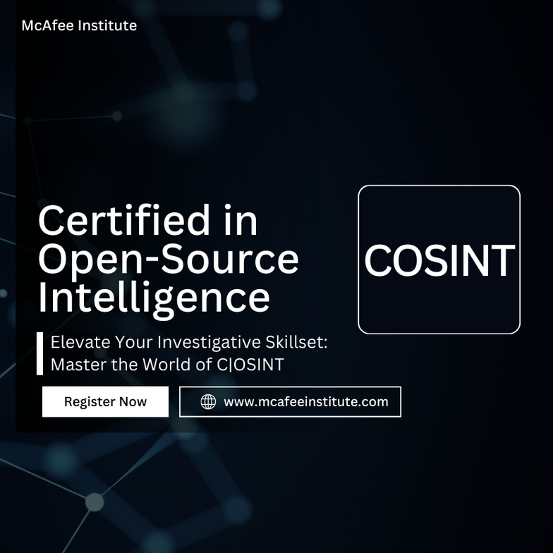 Certified in Open Source Intelligence C|OSINT